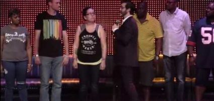Hypnotist Marc Savard stops young man from stuttering live in hypnosis show! ewpDdp0nuUo.jpg
