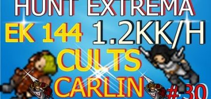 Tibia Ek lvl 140 Hunt CULTS (1.2kk/h) CARLIN | Hunt Extrema 7zKfWnCPmjA.jpg