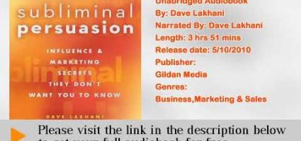 Subliminal Persuasion: Influence & Marketing Secrets They Don’t Want You To Know Audiobook 6HEURQ4C_-o.jpg