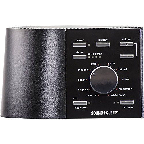 Adaptive Sound Technologies Soundsleep Sleep Therapy Machine 10 Natural Sounds And White Noise Black 0 1