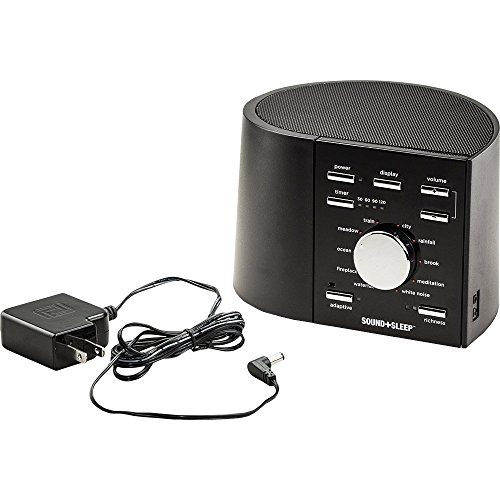 Adaptive Sound Technologies Soundsleep Sleep Therapy Machine 10 Natural Sounds And White Noise Black 0 3