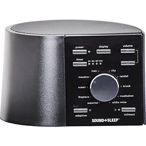 Adaptive Sound Technologies Soundsleep Sleep Therapy Machine 10 Natural Sounds And White Noise Black 0