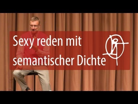 NLP Verführung : sexy reden mit semantischer Dichte