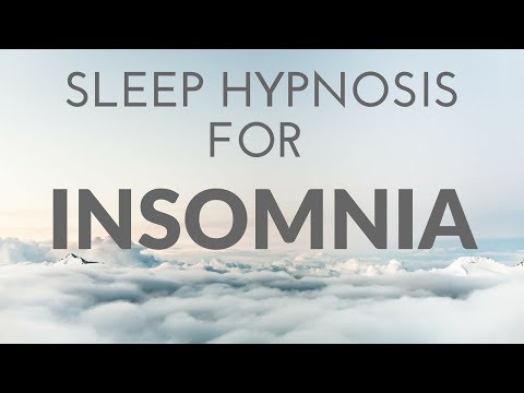 SLEEP HYPNOSIS FOR INSOMNIA with White Noise & Dark Screen for Sleep