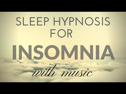 SLEEP HYPNOSIS for INSOMNIA with MUSIC & Darkened Screen for SLEEP