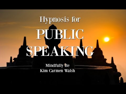 Hypnosis to help overcome fear of public speaking