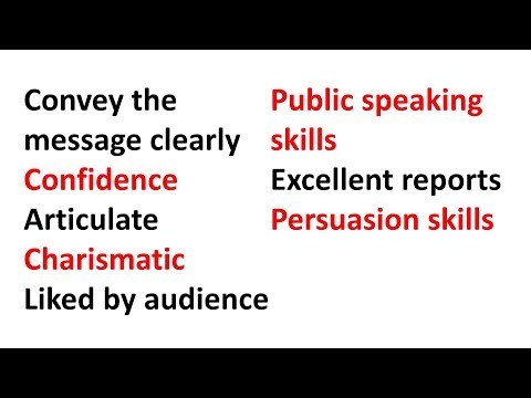 Subliminal: Improve Public Speaking Skills, Excellent Presentations, Persuasion, Charisma