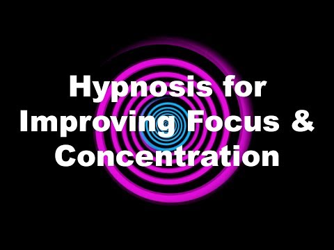 Hypnosis for Improving Focus & Concentration