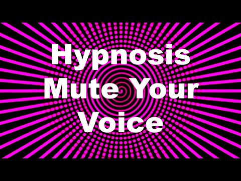 Hypnosis: Mute Your Voice