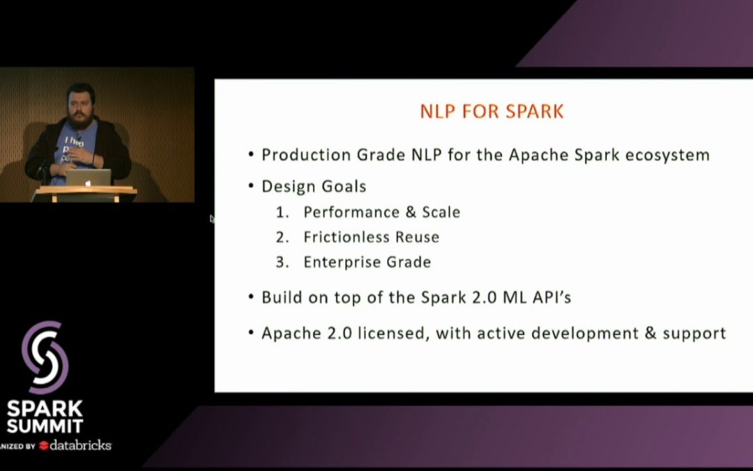 Natural Language Understanding at Scale with Spark Native NLP, Spark ML &TensorFlow with Alex Thomas