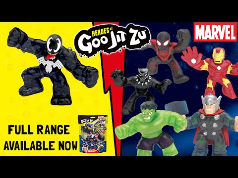 Marvel Heroes of Goo Jit Zu help mind-controlled Black Panther