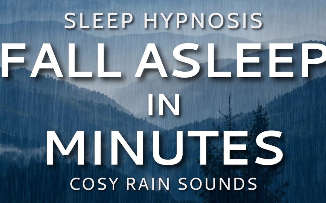 Sleep Hypnosis Fall Asleep in Minutes Sleep Talk Down with All Night Rain Sounds (8 Hours)