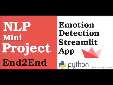 NLP Project – Emotion In Text Classifier App with Streamlit and Python