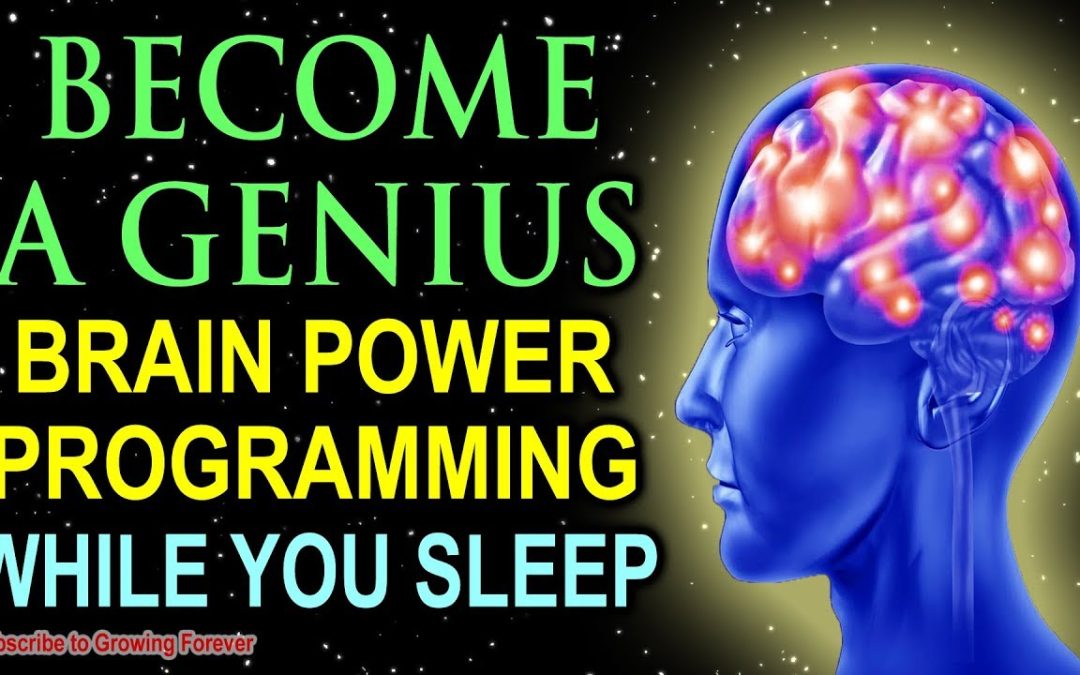 Become A GENIUS While You Sleep! Genius Mindset Affirmations For Epic Mind And Brain Power!