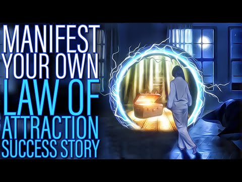 Manifest Your Law of Attraction Success Story Sleep Hypnosis – 8 Hour Dark Screen