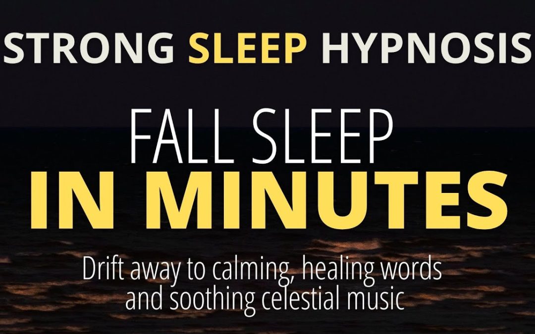 Deep Sleep Hypnosis And Guided Meditation To Fall Asleep Fast | Dark Screen