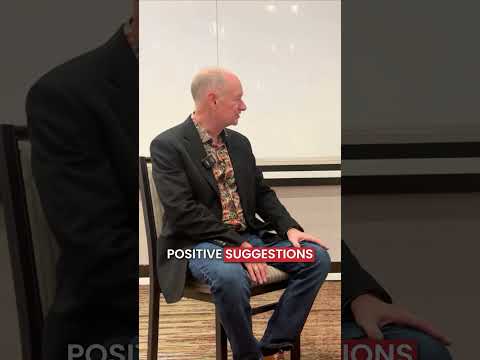 Mike explains REM induction hypnosis and demonstrates it on a young woman.